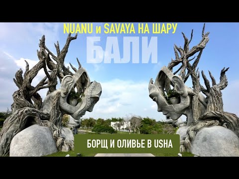 Видео: Беженец🇮🇩Бали. Борщ и Оливье хуже, чем в Гоа? Кафе Usha. Сумка из питона-моя! Nuanu и Savaya на шару