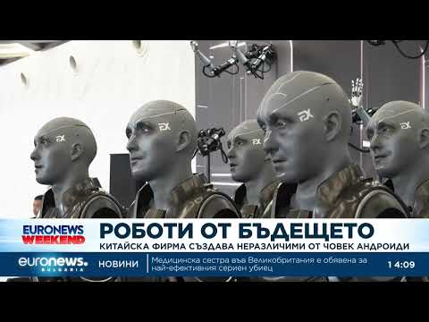 Видео: Китайска фирма създава неразличими от човек роботи