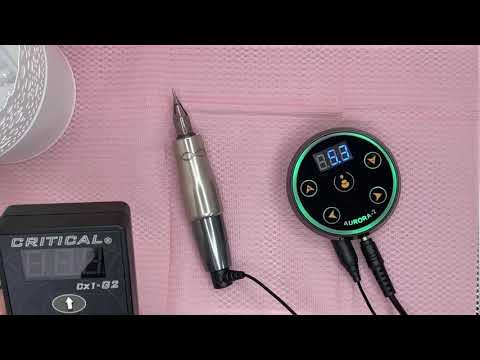 Видео: Блок AURORA 2 и CRITICAL для татуажа - сравнение.