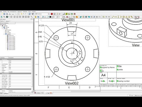 Видео: FreeCad Верстак TechDraw часть 1