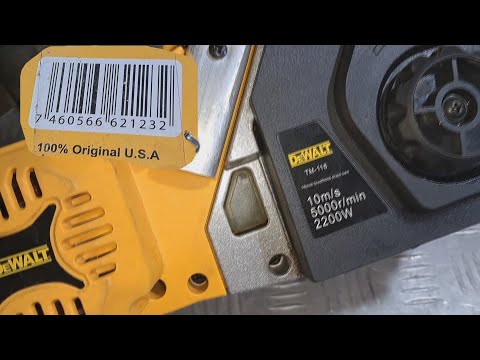 Видео: Аккумуляторная пила  Dewalt TM-116 обзор + тест.