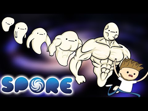 Видео: ВЕСЬ SPORE ЗА 9 МИНУТ