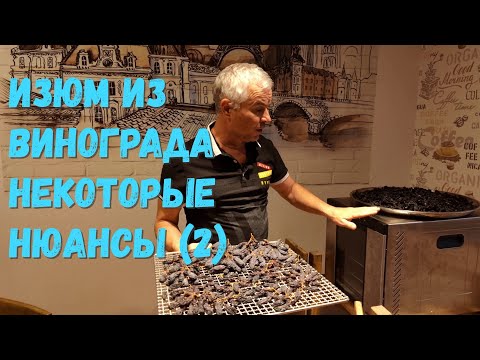 Видео: Изюм из винограда некоторые нюансы(2).