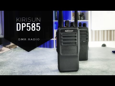 Видео: Kirisun DP585. Цифровая радиостанция. Сравнение с Motorola DP1400