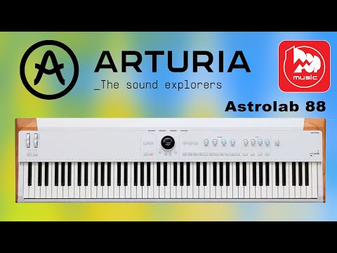 Видео: Рабочая станция ARTURIA Astrolab 88 с клавиатурой Fatar || Прошивка 1.5