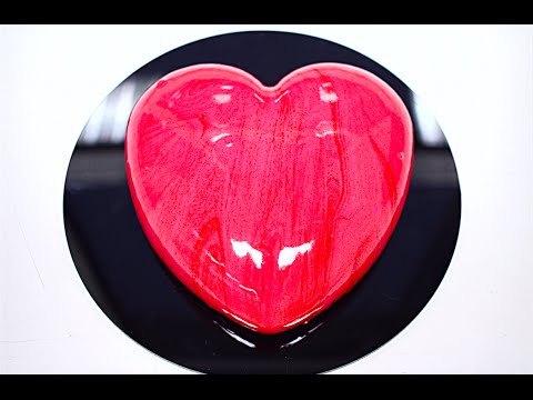 Видео: Кофейный Муссовый Торт Сердце / Coffee Mousse Heart Cake