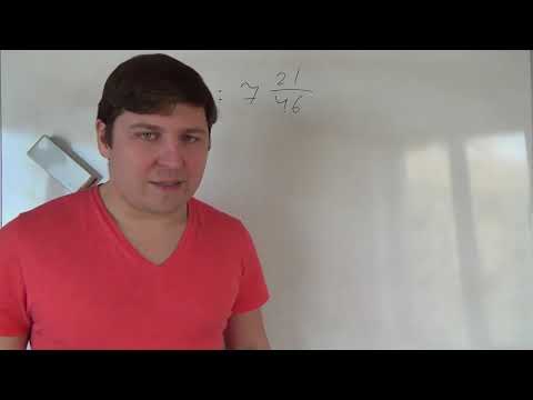 Видео: Деление дробей. Математика 6 класс.