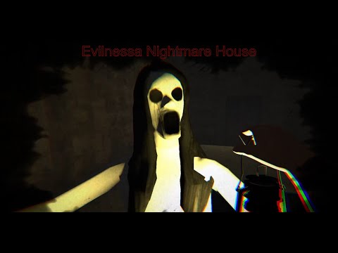 Видео: СУМАСШЕДШИЙ ПРИЗРАК ПРЕСЛЕДУЕТ МЕНЯ►Evilnessa Nightmare House