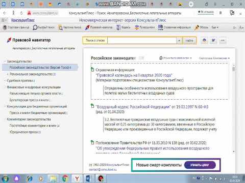 Видео: Принципы поиска информации в СПС КонсультантПлюс