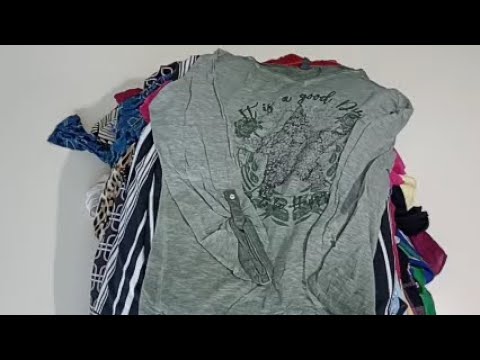 Видео: Лот  753 Тонковки Блузки Германия FASHION ПРЕМИУМ 1210ркг 10,1кг 66ед