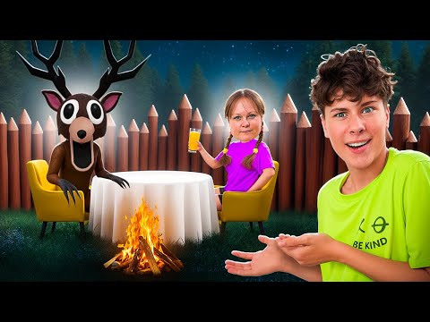 Видео: Мама СДЕЛАЛА КРУТУЮ БАЗУ в ROBLOX 99 ночей в реальной жизни !!! 4 серия