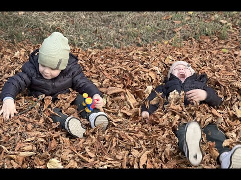 Видео: Влог: Прогулка / День с детьми Димой и Ромой