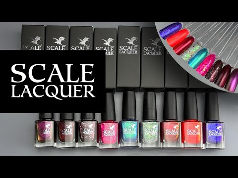 Видео: 💅🏻 НОВЫЕ ЛАКИ для ногтей в моей коллекции | Scale Lacquer | Коллекция Клинок, рассекающий демонов 