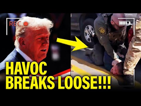 Видео: Начался полный хаос: Трампа засняли на камеру во время праздников