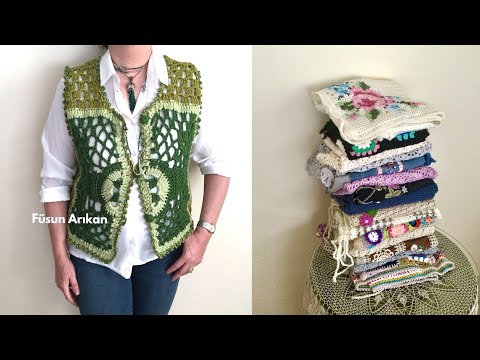 Видео: МОДЕЛИ ЖИЛЕТОВ ВЯЗАНИЕМ КРЮЧКОМ И ВЯЗАНИЕМ