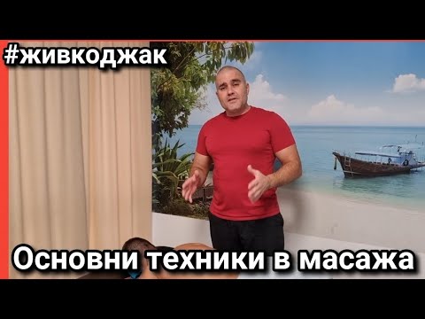 Видео: Основните техники на масажа. Урок за масажи.  Научи се и бъди полезен.