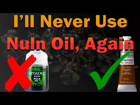 Видео: Почему вам стоит попробовать масляные смывки для ваших миниатюр