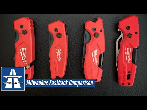 Видео: Сравнительная таблица Milwaukee Tool Fastback и многое другое!