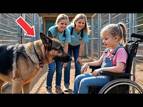 Видео: Парализованная девочка пришла в приют  Реакция агрессивной собаки шокировала всех!