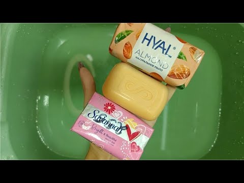 Видео: Asmr soaping soap, мыление с губкой+размокшее/пропитанное мыло #asmr #soap #like #асмрsoap #soaping 