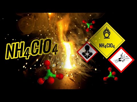 Видео: ПЕРХЛОРАТ АММОНИЯ