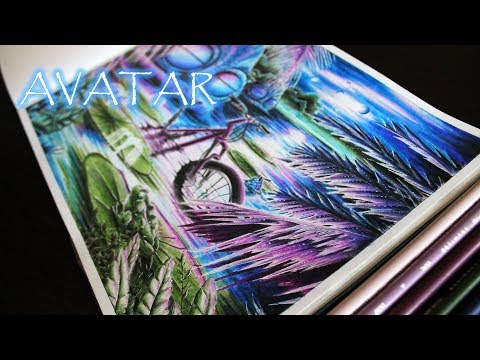 Видео: Аватар. Пандора. Раскраска «Вокруг света на велосипеде». Большое разговорное видео