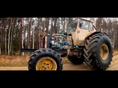 Видео: Tractor repair. Belarus MTZ 82 ремонт трактора. Новые лoнжероны.