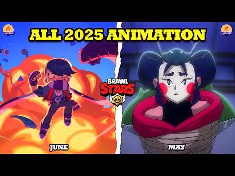 Видео: Brawl Stars | Вся анимация 2025 года (обновление) | Арена Brawl уже здесь