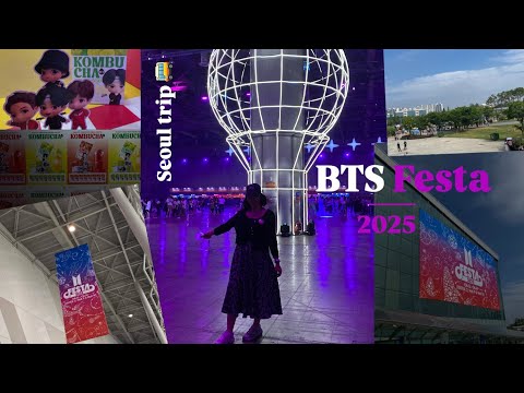 Видео: БТС ФЕСТА в Сеуле! | Trip to Seoul for BTS FESTA 2025 | VLOG 1