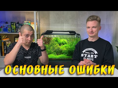 Видео: Четыре ошибки начинающих аквариумистов!