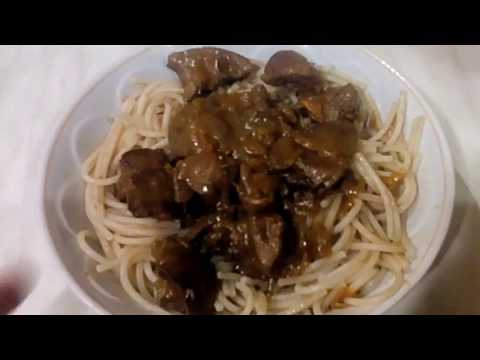 Видео: Подлива из печени... Как в детстве...