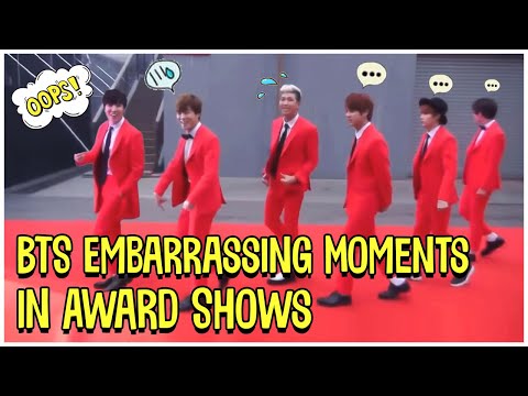 Видео: Стыдные моменты BTS на премиальных шоу