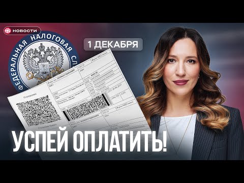 Видео: Налоги до 1 декабря. Что и как оплатить УЖЕ СЕЙЧАС