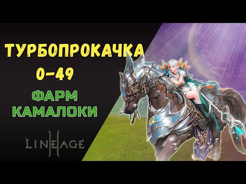 Видео: Турбокач. Фарм Камалоки. Быстрый кач 0-49 лвл. Asterios. lineage 2 чудесный кубик