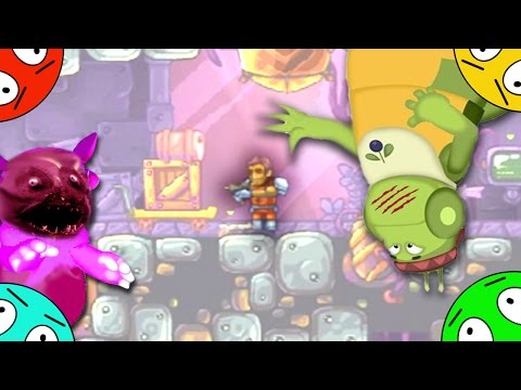 Видео: 🐾 Планета зомби Лунтиков. #16! Фильм 2. Нападения мутантов! Мультик Игра приключенческая.