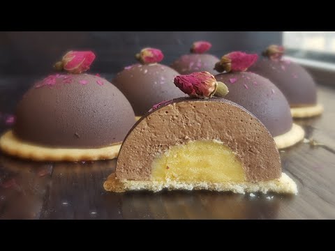 Видео: ШОКОЛАДНО-КОФЕЙНОЕ пирожное с АПЕЛЬСИНОВЫМ КУРДОМ😍 Спрей-велюр FOOD COLOURS