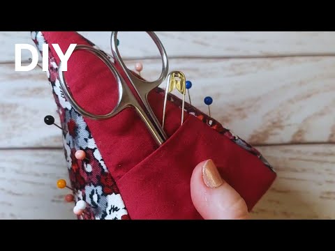 Видео: 🔥  Diy: Необычная игольница-пирамидка с карманом 🔥 Выкройка и Пошив