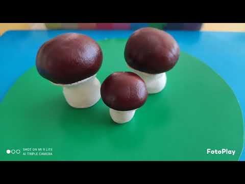 Видео: Ліплення "Грибочки"/Молодший дошкільний вік