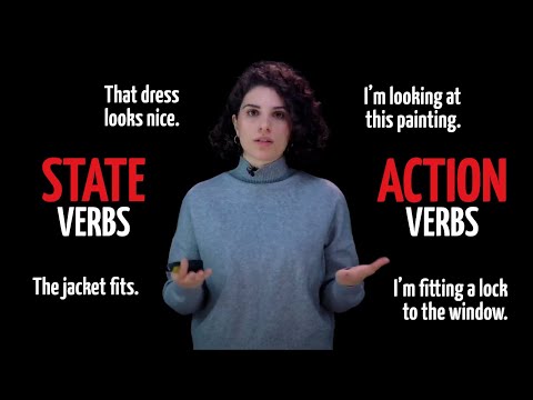 Видео: State verbs и Action verbs в чем разница? | Английский язык с ils