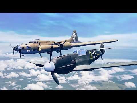 Видео: Когда BF-109 пощадил B-17, Перезагрузка