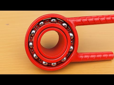 Видео: 2 действительно крутых инструмента, которые мне удалось сделать из старых подшипников