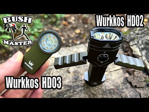 Видео: Компактные уникальные фонарики. Wurkkos HD03 и Wurkkos HD02