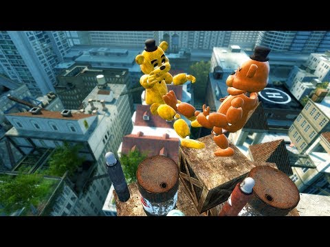 Видео: Гарис Мод не стандартные регдолы  FNAF2 Mod [Freddy VS Golden Freddy]