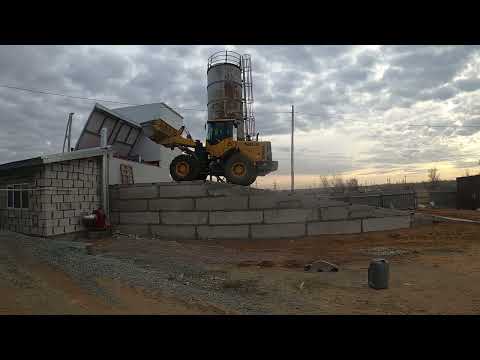 Видео: Бетонный завод в всесезонном исполнении Рифей Бетон Мобильный Зима -30, 30 куб.м. бетона в час