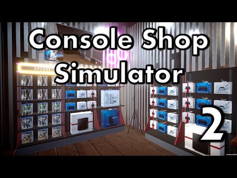 Видео: Console Shop Simulator — Часть 2 — Ремонт сломанных контроллеров и поцарапанных дисков с целью по...