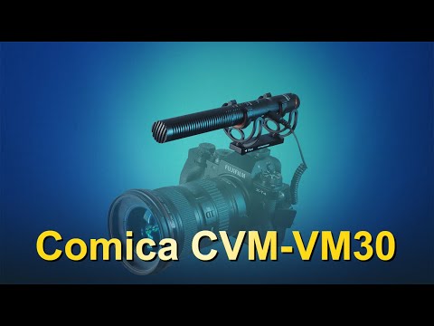 Видео: Обзор микрофона Comica CVM-VM30. Тесты микрофонов