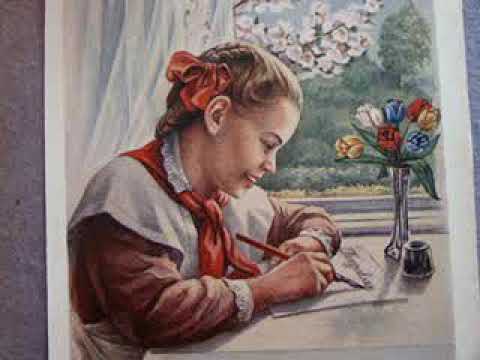 Видео: Вот это в СССР были открытки ! Посмотришь - и на душе радостно !