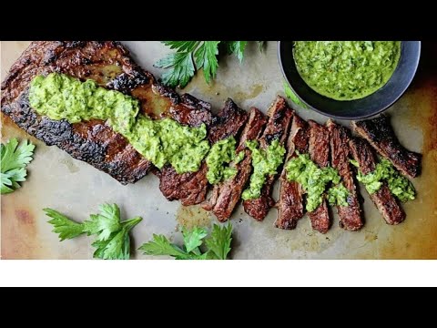 Видео: Аргентинский зелёный соус- Чимичурри. 