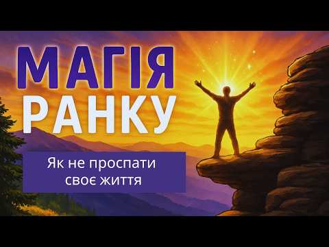 Видео: Магія ранку: як прокинутись і змінити життя | Хел Елрод