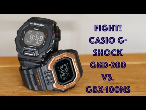 Видео: Какие бюджетные часы G-Shock Connected Square выбрать? GBD-200 против GBX-100NS